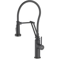 Смеситель для кухни Aquatek Европа AQ1388MB Черный матовый