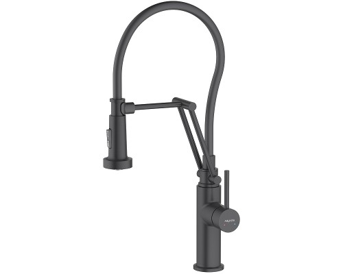 Смеситель для кухни Aquatek Европа AQ1388MB Черный матовый