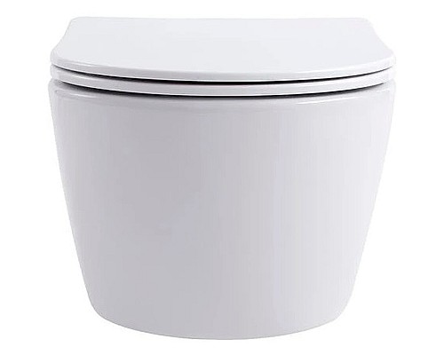 Комплект унитаза с инсталляцией Aquatek Set Aquatek Европа cmp016 с сиденьем Микролифт и клавишей смыва Хром глянцевый