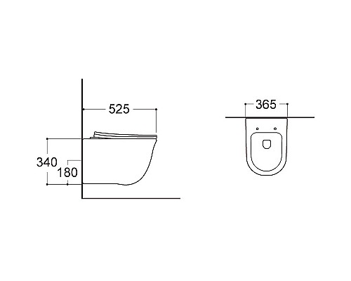 Комплект унитаза с инсталляцией Aquatek Set Aquatek Классик-009 4в1 с сиденьем Микролифт и Белой клавишей смыва