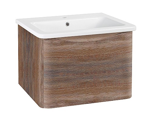 Тумба под раковину Runo Тоскана 60 00-00001414 Темное дерево
