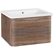 Тумба под раковину Runo Тоскана 80 00-00001417 Темное дерево