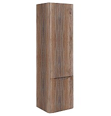 Шкаф пенал Runo Тоскана 35 00-00001420 подвесной Темное дерево