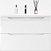 Тумба под раковину Style Line Марелла 80 Люкс Plus СС-00002411 подвесная Белый глянец антискрейтч