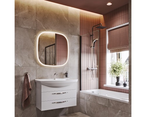 Зеркало Aqwella Aura A 100 AUR0210AH с подсветкой с бесконтактным выключателем