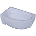 Акриловая ванна Aquatek Бетта 160x97 L BET160-0000169 без панелей, каркаса и слив-перелива