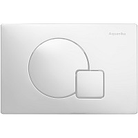 Клавиша смыва Aquanika Basic Q-type 01.02.48 Белая