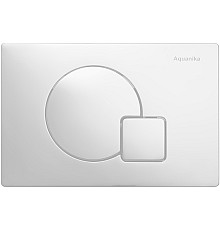 Клавиша смыва Aquanika Basic Q-type 01.02.48 Белая