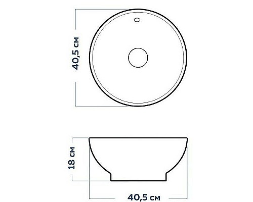 Раковина-чаша Maretti Elena 41 EA13NS92-844 Белая