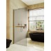 Душевая перегородка Maybah Glass MGD-728-3ш 790x1950 в широком профиле Золото стекло бронзовое матовое