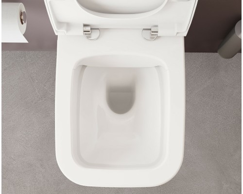 Унитаз Vitra Zentrum Square 7484B003-0075 подвесной без сиденья