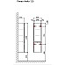 Шкаф пенал Raval Welto 33 Wel.04.120/P/W/RL подвесной Белый
