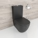 Унитаз компакт beWash Lusso Черный матовый с бачком и сиденьем Микролифт
