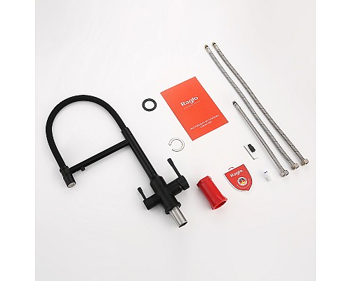 Смеситель для кухни Raglo R81.63.06 Черный матовый