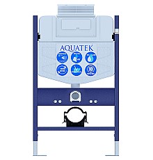 Инсталляция Aquatek INS-0000018 для унитаза без клавиши смыва