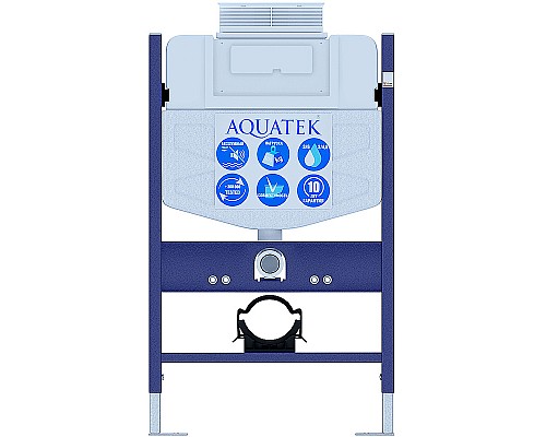 Инсталляция Aquatek INS-0000018 для унитаза без клавиши смыва