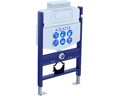 Инсталляция Aquatek INS-0000018 для унитаза без клавиши смыва