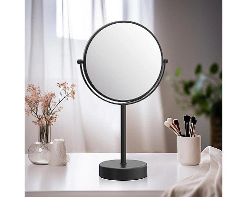 Косметическое зеркало Aquatek AQ4914MB Черное матовое