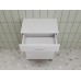 Комод Style Line Эко Стандарт ТН 50 АА00-000042 с бельевой корзиной Белый глянцевый