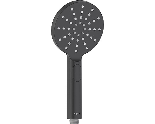 Ручной душ Aquatek Оберон Select 120 3 jet AQ2006MB Черный матовый