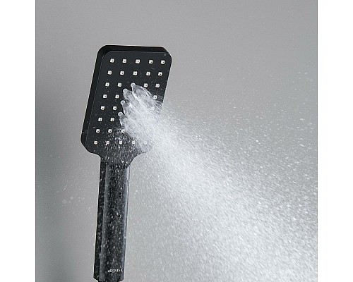Ручной душ Aquatek Лира Select 80 3 jet AQ2005MB Черный матовый