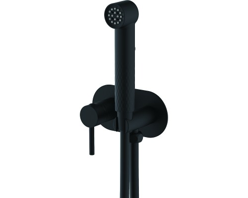 Гигиенический душ со смесителем Splenka S96.52.06 Черный матовый