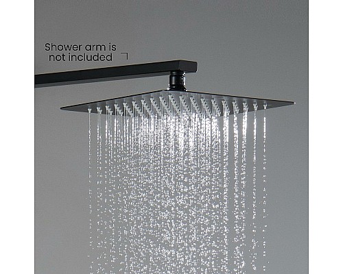 Верхний душ Aquatek AQ2072MB Черный матовый