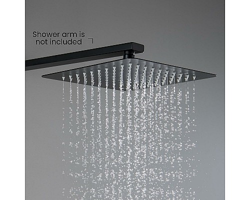 Верхний душ Aquatek AQ2072MB Черный матовый