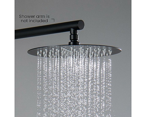 Верхний душ Aquatek AQ2073MB Черный матовый