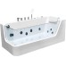 Акриловая ванна Ceruttispa 170x80 R 9948 с гидромассажем