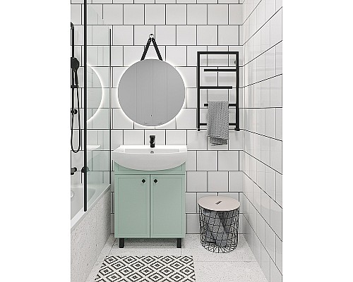 Зеркало Runo Руан 65 00-00001292 с подсветкой с сенсорным выключателем