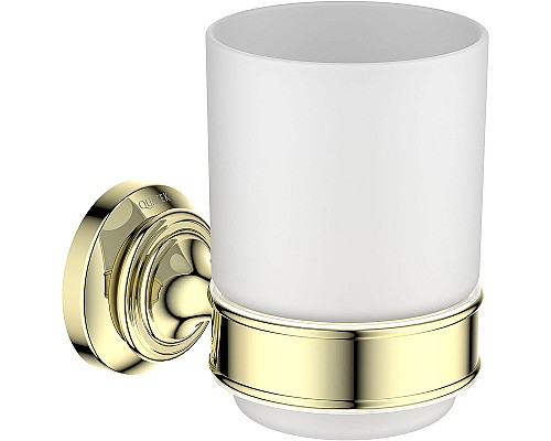 Стакан для зубных щеток Aquatek Классик AQ4504PG Полированное золото
