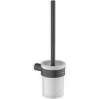 Ершик для унитаза Aquatek Лира AQ4410MB Черный матовый