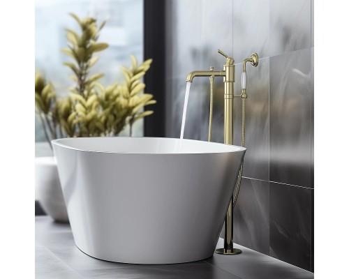 Смеситель для ванны Aquatek Классик AQ1545PG Полированное золото