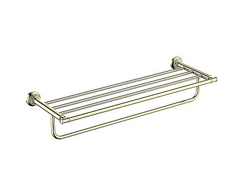 Полка для полотенец Aquatek Классик AQ4515PG Золото