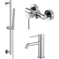 Комплект смесителей Aquatek Европа AQ1331CR Хром