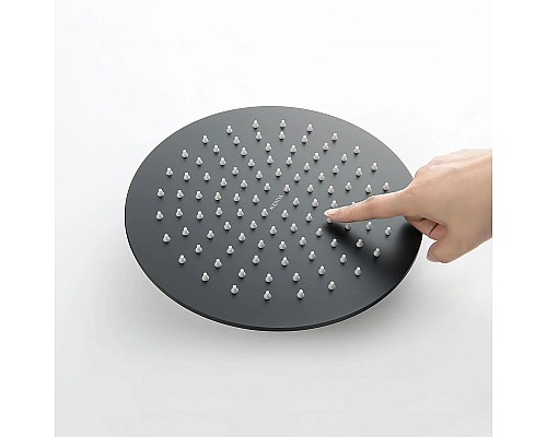 Верхний душ Aquatek AQ2077MB Черный матовый