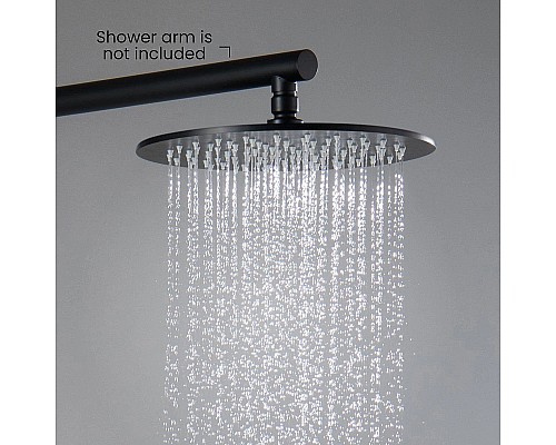 Верхний душ Aquatek AQ2077MB Черный матовый