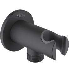 Шланговое подключение Aquatek Черное матовое