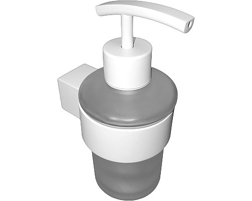 Дозатор для жидкого мыла Altasan Лотос ЛТ80БМ Белый матовый