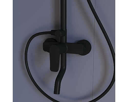 Душевая система RGW Shower Panels SP-25B 59140125-04 Черная