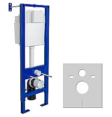 Инсталляция Berges Atom 040330 для унитаза без клавиши смыва