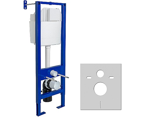 Инсталляция Berges Atom 040330 для унитаза без клавиши смыва