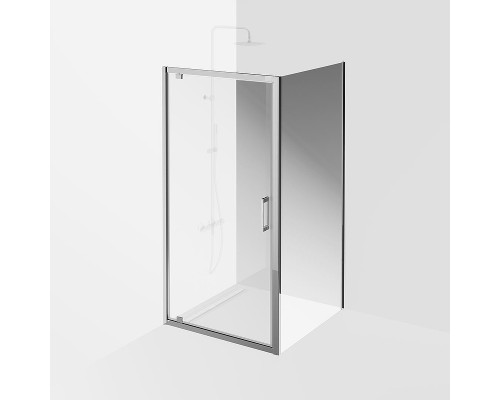 Душевая стенка Kerama Marazzi Vetro 100 VE.100.FP.CR профиль Хром стекло прозрачное