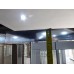 Душевой уголок Esbano Flex 110x90 профиль Черный стекло прозрачное