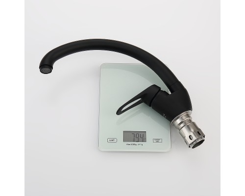 Смеситель для кухни Splenka S202.41.06 Черный матовый