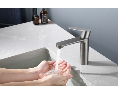 Смеситель для раковины Splenka S222.10.09 Графит матовый