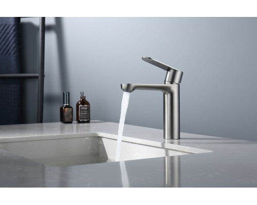 Смеситель для раковины Splenka S222.10.09 Графит матовый