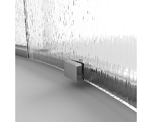 Душевой уголок Niagara Nova 100х100 NG-3627-34 профиль Хром стекло шиншилла