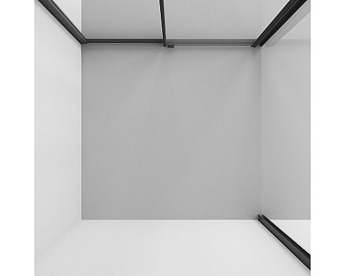 Душевой уголок Niagara Nova 100х80 NG-84-10AB-A80B-34 профиль Черный матовый стекло прозрачное